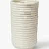Handgemaakte vaas Corduroy, H 21 cm