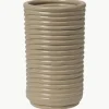 Handgemaakte vaas Corduroy, H 21 cm