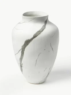 Handgemaakte vaas Latona, gemarmerd, H 30 cm