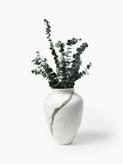 Handgemaakte vaas Latona, gemarmerd, H 30 cm