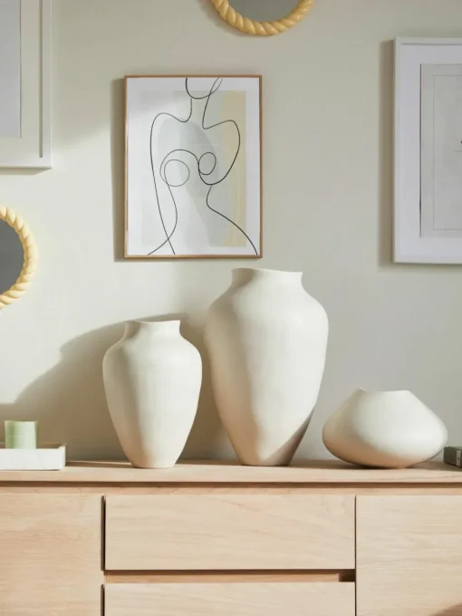 Handgemaakte vaas Latona, H 41 cm