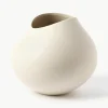 Handgemaakte vaas Opium van keramiek, H 28 cm