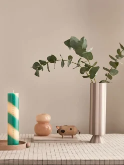 Handgemaakte vaas Toppu, H 31 cm