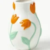 Handgemaakte vaas Tulip, H 22 cm