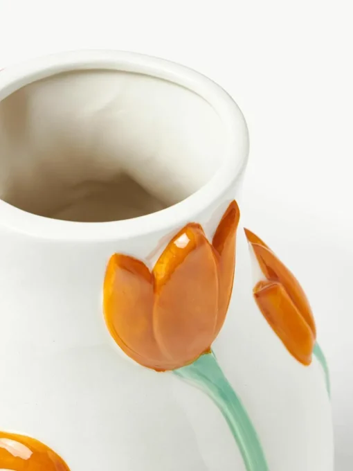 Handgemaakte vaas Tulip, H 22 cm