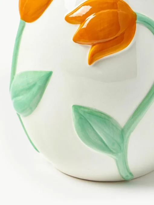 Handgemaakte vaas Tulip, H 22 cm