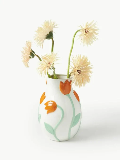 Handgemaakte vaas Tulip, H 22 cm