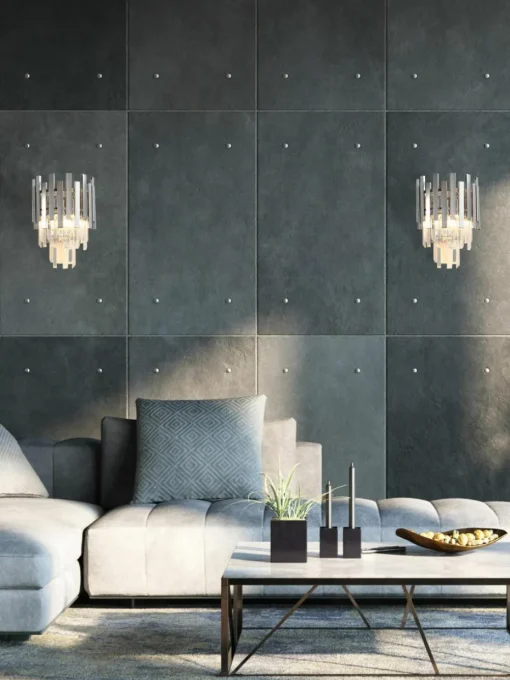 Handgemaakte wandlamp Aspen