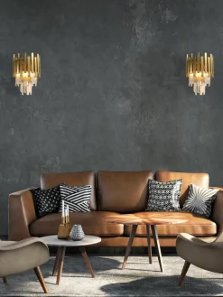 Handgemaakte wandlamp Aspen