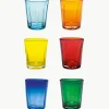 Handgemaakte waterglazen Confezione, set van 6