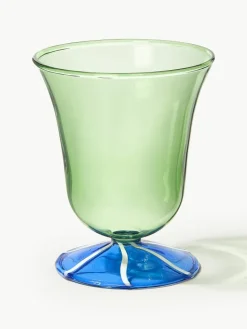 Handgemaakte waterglazen Eve van borosilicaatglas, 2 stuks