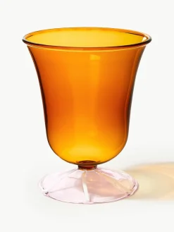 Handgemaakte waterglazen Eve van borosilicaatglas, 2 stuks