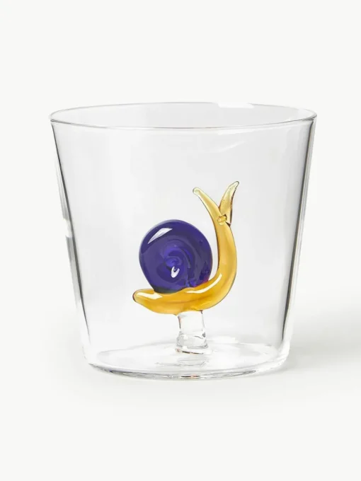 Handgemaakte waterglazen Animal Farm, 6-delig