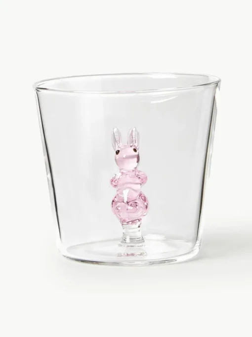 Handgemaakte waterglazen Animal Farm, 6-delig