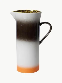 Handgemaakte waterkaraf 70's, 1.2 L