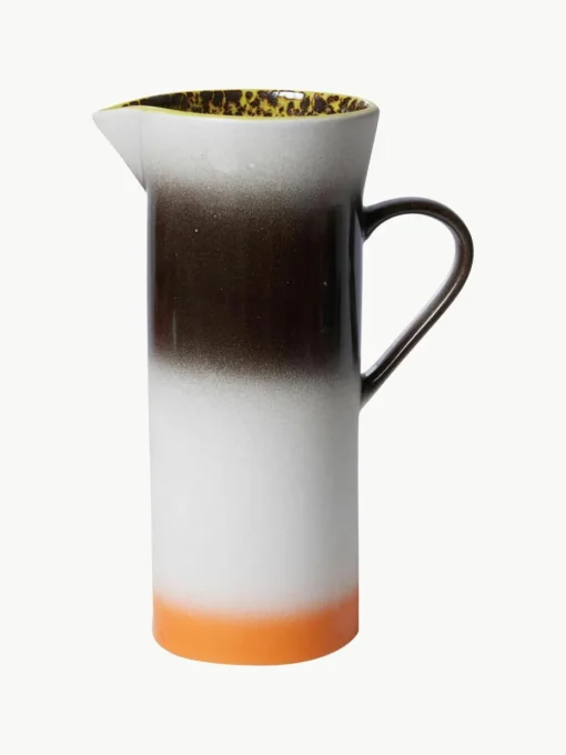 Handgemaakte waterkaraf 70's, 1.2 L