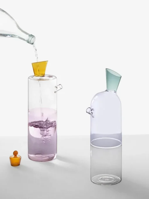 Handgemaakte waterkaraf Travasi, 900 ml