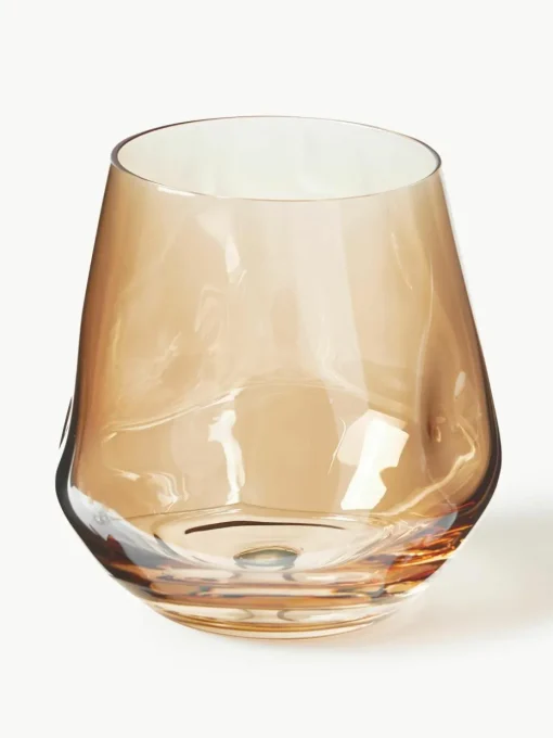 Handgemaakte waxinelichthoudersset Lustre, set van 3
