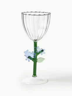 Handgemaakte wijnglazen Botanica, 6-delig