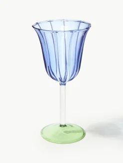 Handgemaakte wijnglazen Eve van borosilicaatglas, 2 stuks