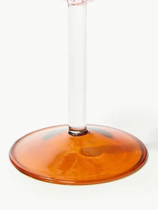 Handgemaakte wijnglazen Eve van borosilicaatglas, 2 stuks