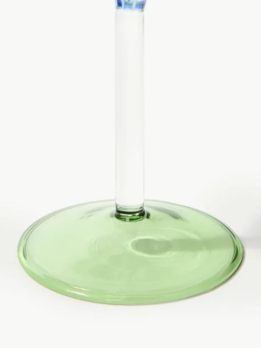 Handgemaakte wijnglazen Eve van borosilicaatglas, 2 stuks