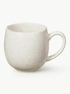 Handgemaakte XL theemokken Nordic Vanilla, 2 stuks
