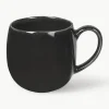 Handgemaakte XL theemokken Nordic Coal, 2 stuks
