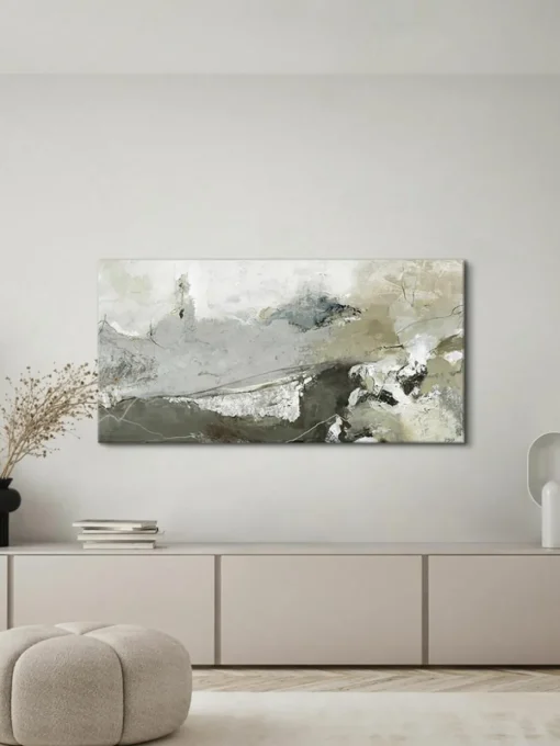 Handgeschilderde canvas print Case of Clay