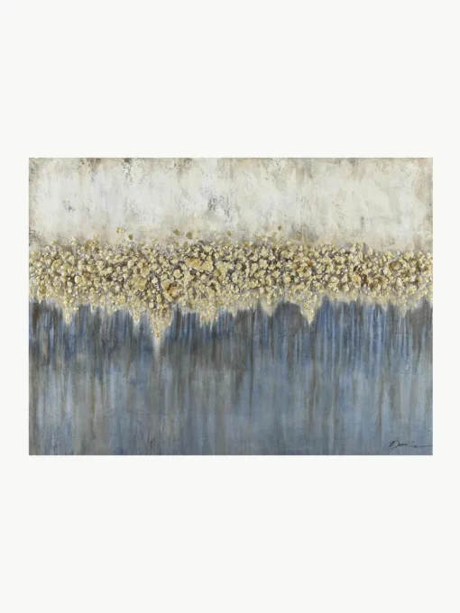 Handgeschilderde canvasdoek Danish Arts I