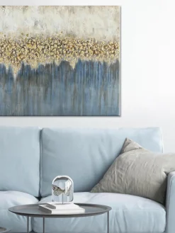 Handgeschilderde canvasdoek Danish Arts I