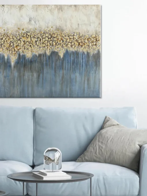 Handgeschilderde canvasdoek Danish Arts I