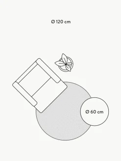 Handgetuft kindervloerkleed Savannah van wol