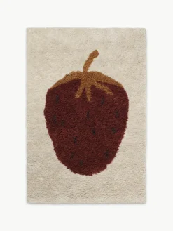 Handgetuft wollen vloerkleed Fruiticana