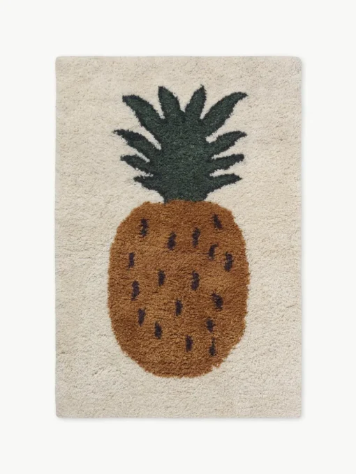 Handgetuft wollen vloerkleed Fruiticana