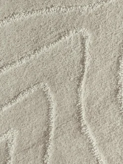 Handgetuft wollen vloerkleed Aaron