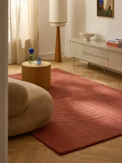 Handgetuft wollen vloerkleed Mason