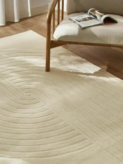 Handgetuft wollen vloerkleed Mason