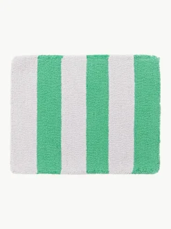Handgetufte placemats Kio Stripe, 4 stuks