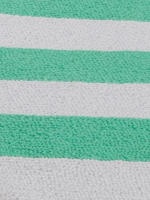 Handgetufte placemats Kio Stripe, 4 stuks