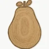 Handgevlochten jute vloerkleed Pear