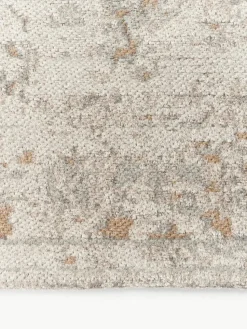 Handgeweven chenille loper Loire