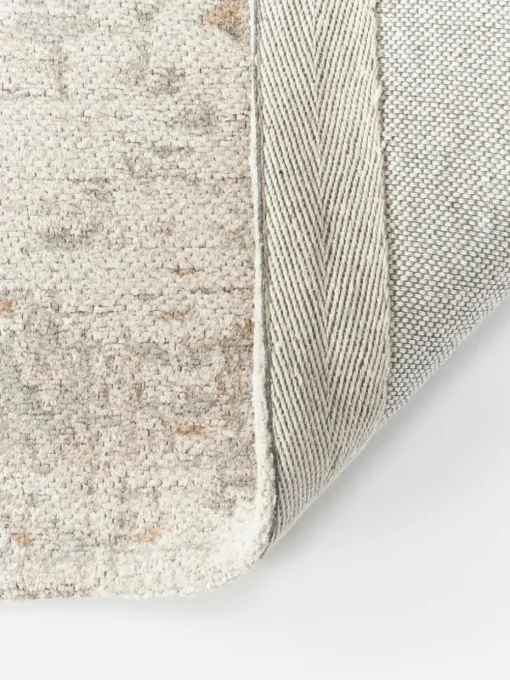 Handgeweven chenille loper Loire