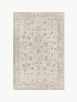 Handgeweven Chenille vloerkleed Loire