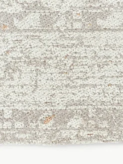 Handgeweven chenille vloerkleed Neapel
