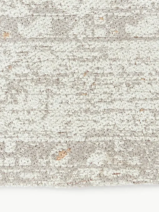 Handgeweven chenille vloerkleed Neapel