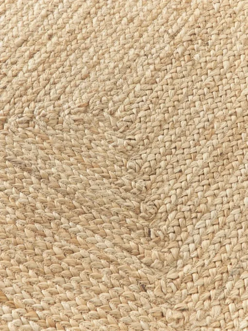 Handgeweven jute loper Clover
