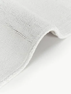 Handgeweven katoenen vloerkleed Lora