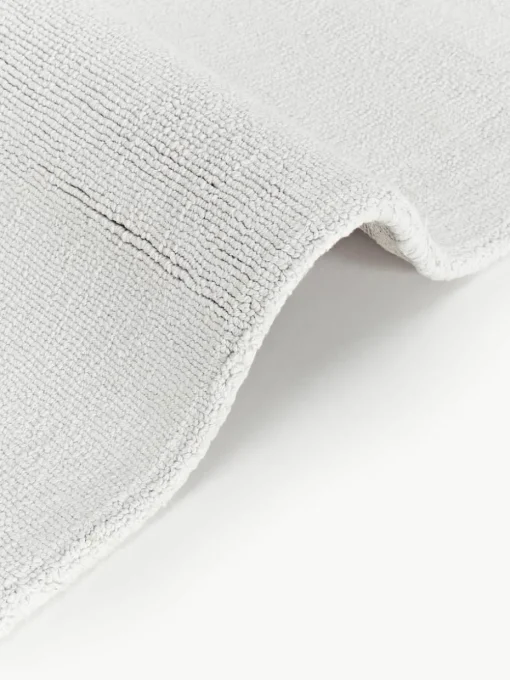 Handgeweven katoenen vloerkleed Lora
