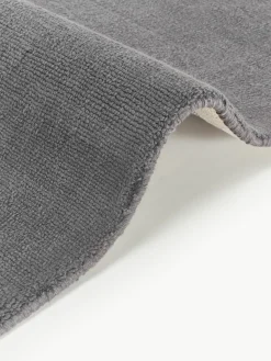 Handgeweven katoenen vloerkleed Lora